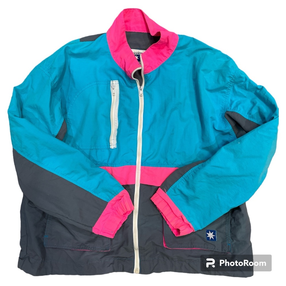 Vintage Starbus Australia /America 80's vibe Nylon Jacket. (Bin2)